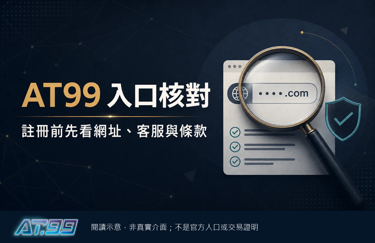 AT99怎麼找官方入口？先做一輪網址與客服核對，閱讀示意